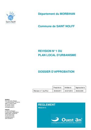 st-nolff plu règlement