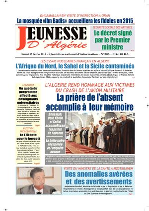 jeunesse d'algerie