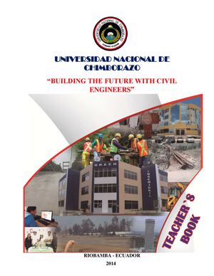 BUILDING THE FUTURE WITH CIVIL ENGINEERS. TEACHER.