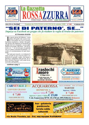 La Gazzetta Rossazzurra Anno XVI n. 3