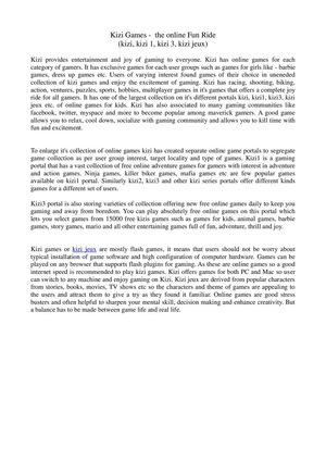 Appreciated games for you