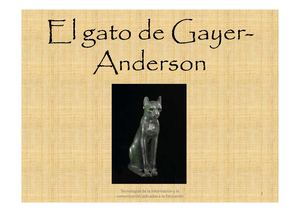 El gato de Gayer-Anderson