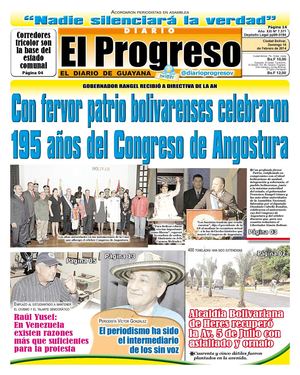 DIARIO EL PROGRESO EDICIÓN DIGITAL 16-02-2014