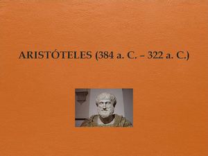 Aristóteles: Resumo (primeira parte)