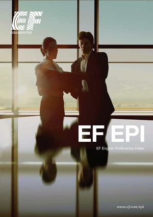 Nivel de inglés en el mundo 