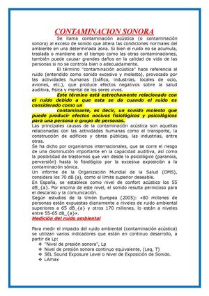 CONTAMINACIÓN SONORA BETITO 