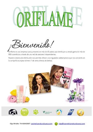 Bienvenidas nuevas Vips a Oriflame