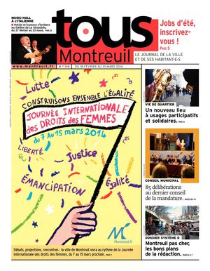 Tous Montreuil n°110 - du 18 février au 10 mars 2014 