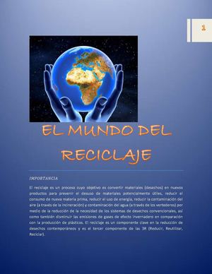 reciclaje