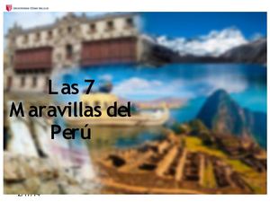 Las 7 Maravillas del Perú
