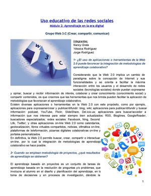 Trabajo Grupal Módulo 2 