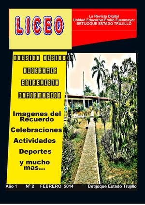REVISTA LICEO FEBRERO 2014