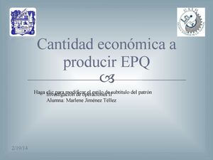 EPQ