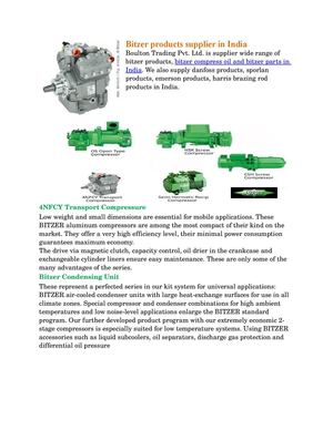 Bitzer compressor oil supplier in india