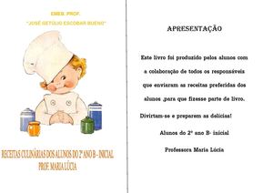 RECEITAS DE FAMÍLIA