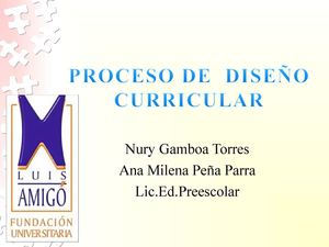 EPISTEMOLOGIA DEL CURRICULO 