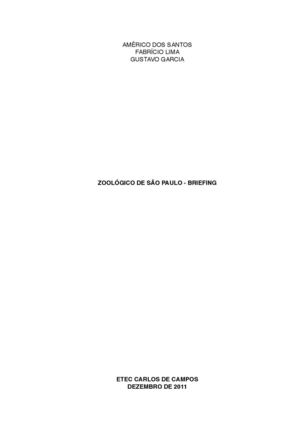 Briefing – Fundação Parque Zoológico de São Paulo