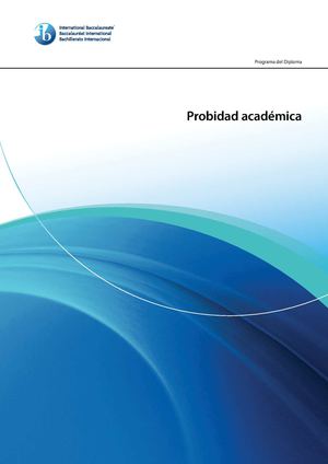 probidad académica del BI