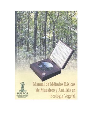 Manual de muestreo de especies vegetales 