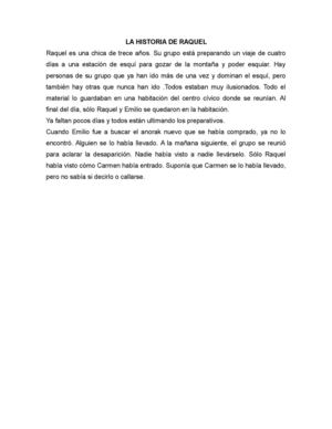 LA HISTORIA DE RAQUEL