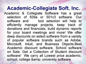 Academic Software Discounts for Students, Teachers &amp; Staff 