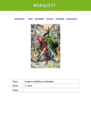 Webquest sobre cuentos