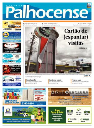 Jornal Palavra Palhocense - Edição 423
