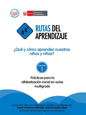 Fascículo Prácticas Letradas en Aulas Multigrado