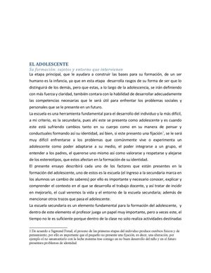 Escuela y Contexto Social