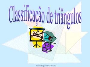 Classificação de triângulos