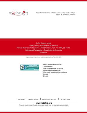 ensayo de pedagogia del oprimido