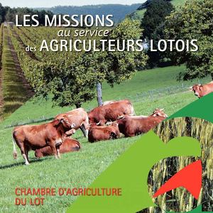 Missions de la Chambre d'Agriculture du Lot - 2014