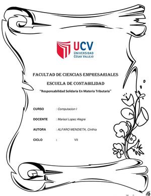 Responsabilidad Solidaria