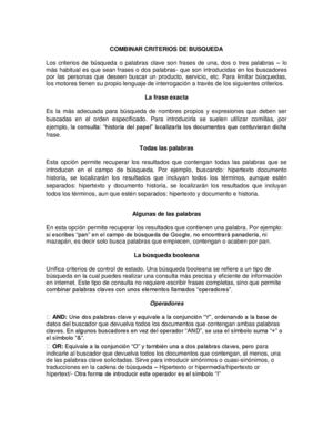 combinar criterios de busqueda