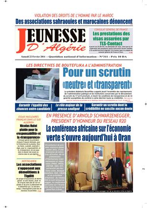 jeunesse d'algerie