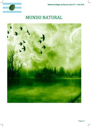 Revista Mundo Natural