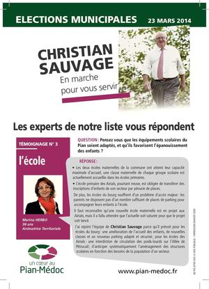 Tract expert n°3 sur l'école