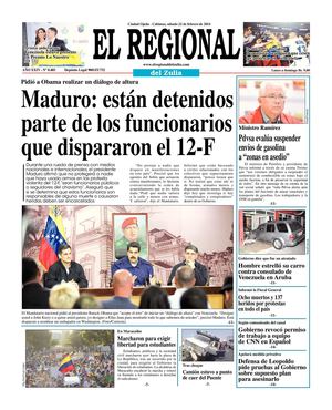 El Regional del Zulia 22-02-2014