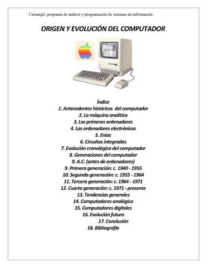 evolucion de la computadora