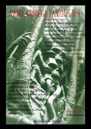 Rabia Cronica Fanzine 4