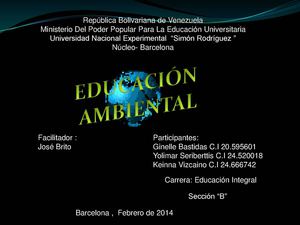 Acrostico Ambiental 