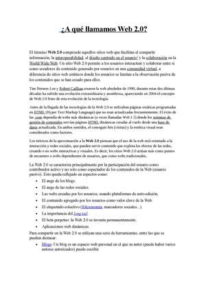 A qué llamamos Web 2.0?