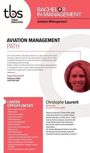TBS Bachelor Aviation Management