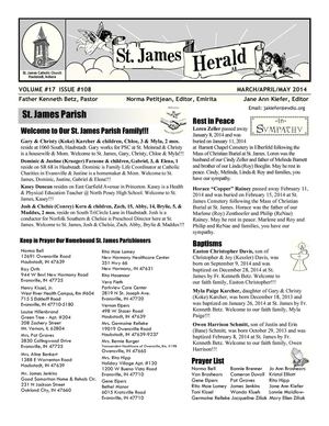 Newsletter--March 1st