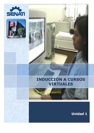 Unidad I - Inducción SENATI Virtual