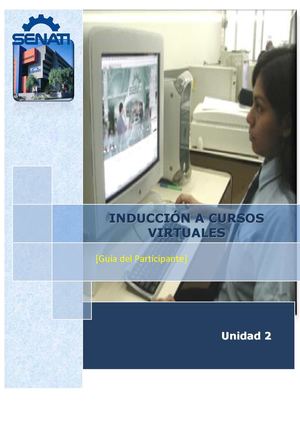 Unidad II - Inducción SENATI Virtual