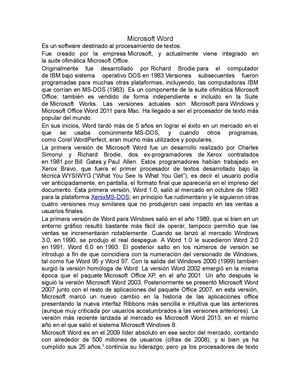 Microsoft word excel y power point 