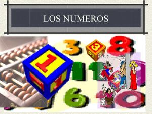 LOS NÚMEROS NATURALES