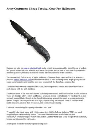 Army Costumes: Cheap Tactical Gear For Halloween