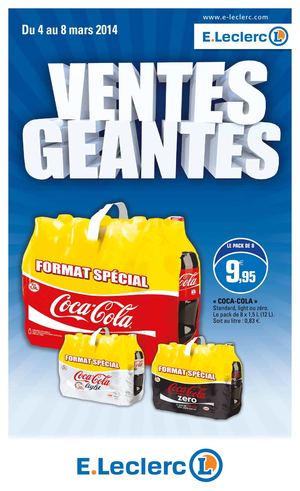 Catalogue E.Leclerc Ventes Géantes 1 2014